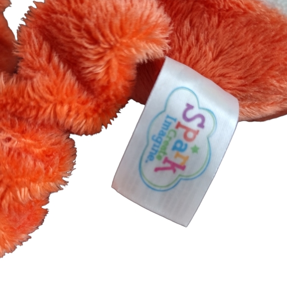 Spark Create Imagine Fox Plush Rattle Lovey 10" - Picture 7 of 8
